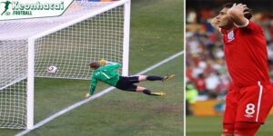 Vòng 1/8 World Cup 2010 chứng kiến tình huống gây tranh cãi giữa Anh và Đức