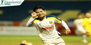 Hồ Văn Cường hiện đang khoác áo Công an Hà Nội 2023 