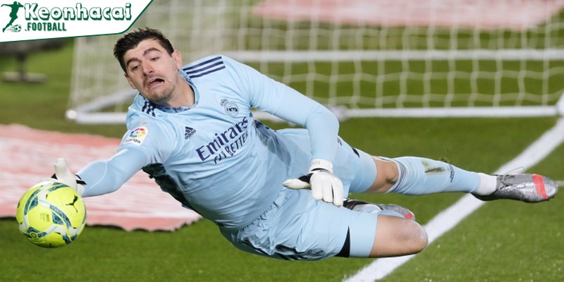 Những thủ môn xuất sắc nhất trong nền túc cầu thế giới 4 Thibaut Courtois là một thủ môn xuất sắc nhất với kỹ thuật toàn diện