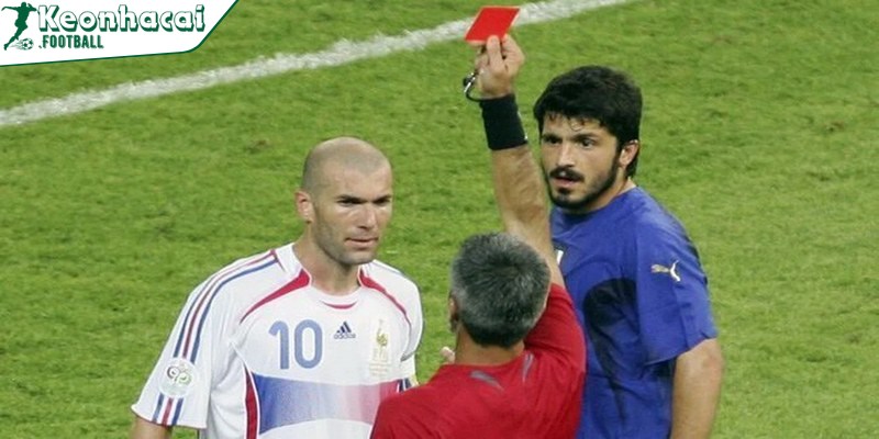 Vô Địch World Cup 2006 Là Đội Nào, Ấn Tượng Gì Không? 4 Zidane bị thẻ đỏ tại trận chung kết