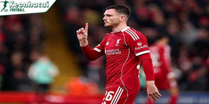 Robertson hướng tới mục tiêu giành thêm danh hiệu cùng Liverpool